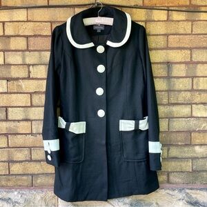 Forever 21 Contrast-detailed Coat